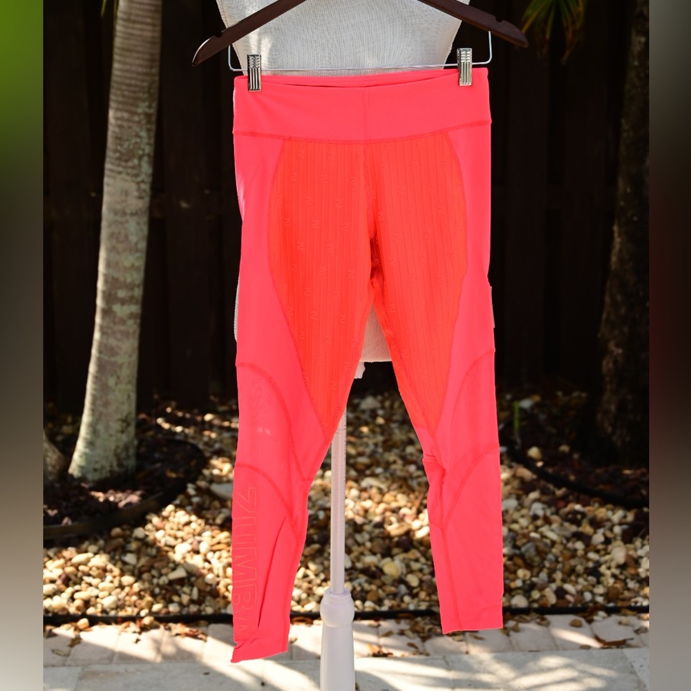 Zumba coral leggings